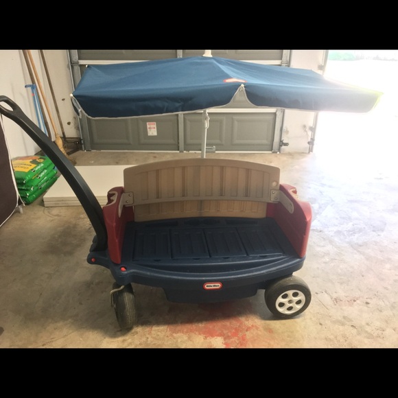 little tikes ride and relax wagon